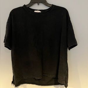 Casual T-shirt black Tea n Rose